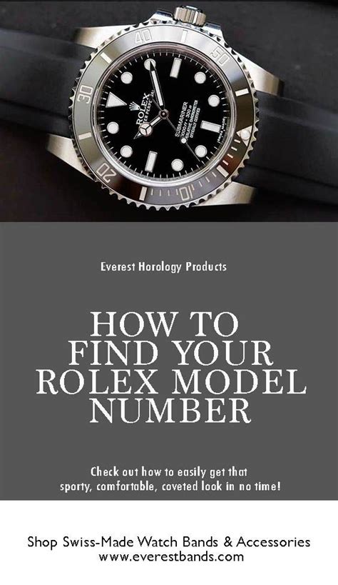 where is the rolex model number|rolex model number list.